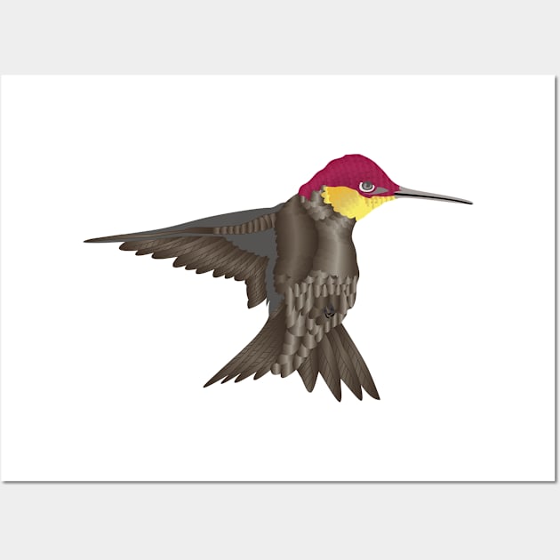 hummingbird Design Wall Art by Pet & Nature Lovers